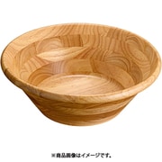 天然木サラダボウル ナチュラル 30cm PSLM007