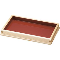 ひのき カスター台(内朱) PKS18