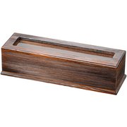 PHS30 [焼杉 はし箱(楊枝入付)]