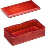 木製 蓋付楊枝入 15252(ブラウン) PYC40