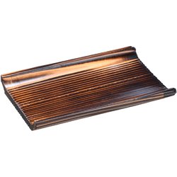 焼杉ワイドおしぼり皿 (4～5人用) 16127 POS7001