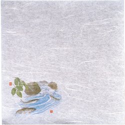 新・濡れ奉書紙(100枚入) 鮎 QHU13