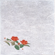 QHU24 [新・濡れ奉書紙(100枚入) 椿]