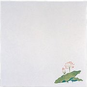 QTI23 [四季耐油天紙(小) はす (100枚入)]