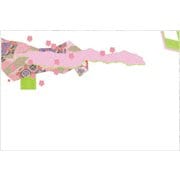 QMTC601 [尺3無蛍光紙四季彩まっと花友禅100枚入 弥生(やよい・3月)]
