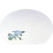 QKIF3 [尺3半月枯淡懐石まっと(100枚入) 紫陽花]