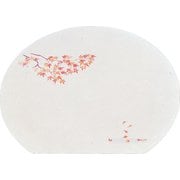 QKI52 [尺3半月枯淡懐石まっと(100枚入) 紅葉]
