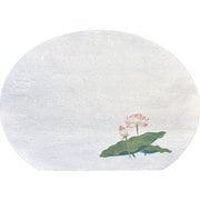 QMT71 [尺3半月・枯淡懐石まっと(100枚入) はす]