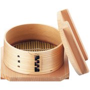 杉 セイロセット (蓋・すだれ・台付) QSI14