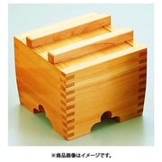 QKM20001 [サワラ 角型釜揚桶 (大)]