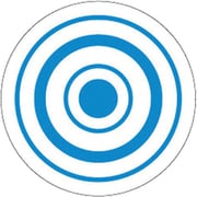 JTI0601 [トイレそうじおたすけシール 命中くん 的 1シート10枚付]