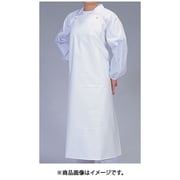 SME3411B [デリカウレタン胸付前掛 ホワイト L]