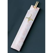 袋入祝箸5膳 アスペン祝箸 24cm両細 (1ケース300パック入) XHSA7