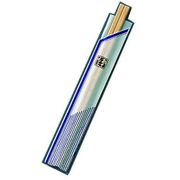 割箸袋入 ピース紺 白樺元禄 20.5cm (1ケース100膳×40入) XHS99