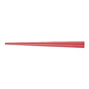 メラミンすべり止め付角箸(50膳入) 22.5cm 赤 RHS133A