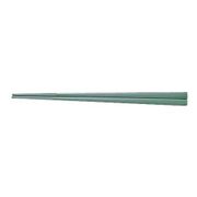メラミンすべり止め付角箸(50膳入) 22.5cm 緑 RHS135A