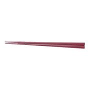 メラミンすべり止め付角箸(50膳入) 22.5cm あずき RHS137D