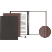 PAAC502 [メニューブック スリム-B・LU 茶]