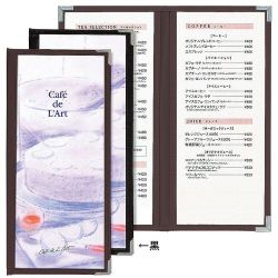 メニューブック ABW-4 黒 PMNFO4