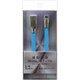 zinc alloyコネクタ microUSBケーブル 充電/通信 1.2m ブルー IUD-ZSP120B