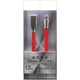 zinc alloyコネクタ microUSBケーブル 充電/通信 1.2m レッド IUD-ZSP120R