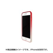 染バンパー [iPhone 7用ケース赤]