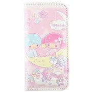 SAN-638A [iPhone 7 フリップカバー キキ&ララ アップ]