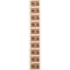 内容表示シール(1シート10枚付) ラー油(角) PSC44003