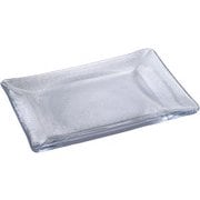 硝子和食器 白雪1 長角大皿 ROO06