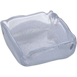 硝子和食器 白雪11 正角深皿(小) RHK13