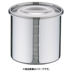 18-8目盛付 キッチンポット 15cm AKTA808