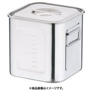 AKK06019 [18-8深型角キッチンポット (手付)19.5cm]