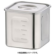 AEK1304 [エコクリーン18-8深型角キッチンポット 12cm]