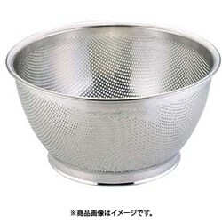 18-8パンチング深型ざる 35cm AHK07035