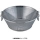 18-8パンチング平底揚ざる 45cm AAG31045