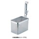 エコクリーン パンチング角てぼ 縦型 L 18-8パイプ柄 AEK2101