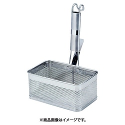 エコクリーン パンチング角てぼ 横型 S 18-8パイプ柄 AEK2002