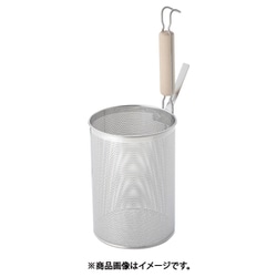 18-8木柄パンチング スパゲッティてぼ L ASP17001