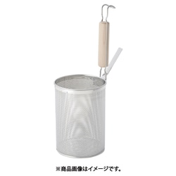18-8木柄パンチング スパゲッティてぼ M ASP17003
