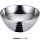 18-8 サラダボール/ライン(ダブル) 二重中空構造 14cm PSLL502