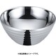 18-8 サラダボール/ライン(ダブル) 二重中空構造 20cm PSLL504