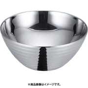 18-8 サラダボール/ライン(ダブル) 二重中空構造 26cm PSLL506