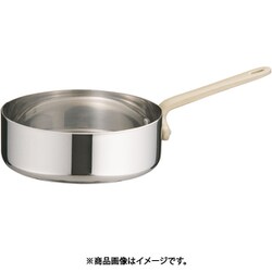 18-8プチパン 片手浅型鍋(蓋無) 10cm PPT9003