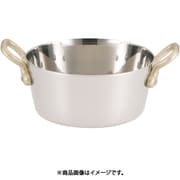 PPT8703 [18-8プチテーパーパン両手深型鍋 (蓋無)10cm]