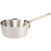 PPTA004 [18-8プチテーパー片手深型鍋 (蓋無) 12cm]