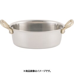 18-8プチオーバルパン 深型 10cm PPT9303