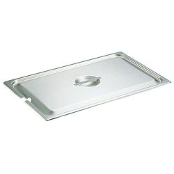 18-8ホテルパン 蓋 NC型 1/2用 92120 AHT06004