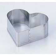 18-8 刃付セルクルリング ハート型 15cm WSL7102