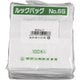 ルックバッグ ムジ(100枚入) 0210390 No.6S GLT0104