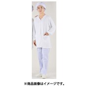 SHK4602 [テクノファインコート 女子襟無し長袖白衣 NR-448 M]